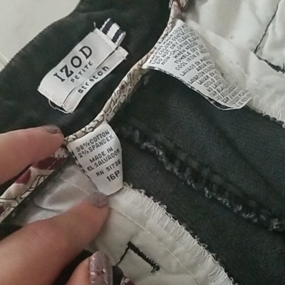 Classic Izod Corduroy Pants - Picture 3 of 4